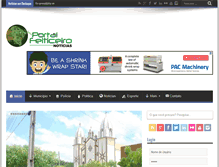 Tablet Screenshot of portalfeiticeiro.com
